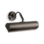 Modern black picture light with adjustable head WKA01
