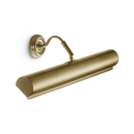 Modern brass picture light with adjustable head WBA02