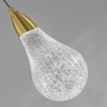 Custom custom chandelier with crackle glass CNG05 - Image 7
