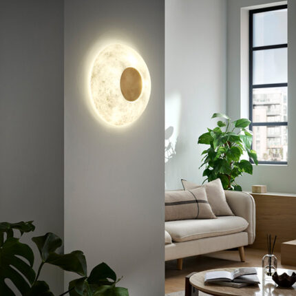 brass wall lamp,modern wall lamp,opal glass wall light,brass wall sconce,bedroom wall lamp,hotel wall lighting
