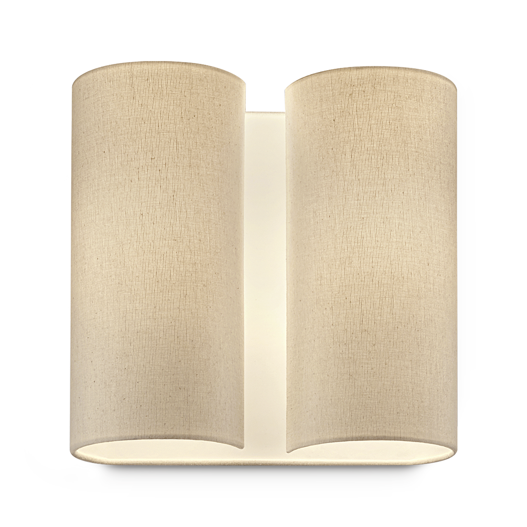 sc-26b-bl-with-q26b-nat-primary Decorative black wall sconce WKN08 - Image 1