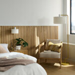 Modern white floor lamp with acrylic diffuser FWD01 - Image 3