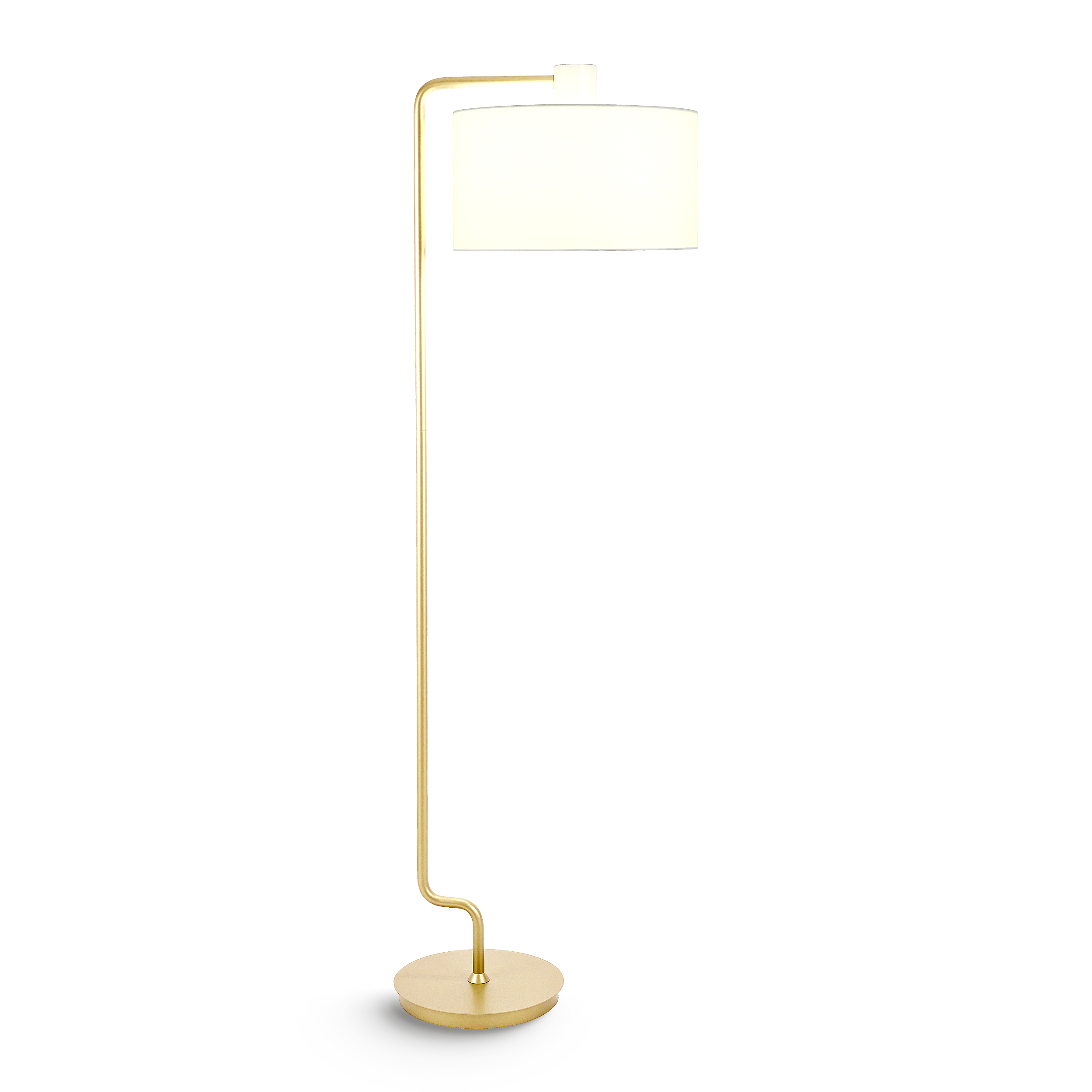 sd-50-fs-chg-wht-primary Modern white floor lamp with acrylic diffuser FWD01 - Image 1