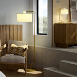 Modern white table lamp with acrylic diffuser TWD01 - Image 4