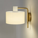 Modern white wall lamp with acrylic diffuser WWD01 - Image 3