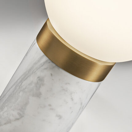 brass wall lamp,modern wall lamp,opal glass wall light,brass wall sconce,bedroom wall lamp,hotel wall lighting