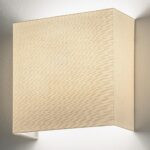 Modern wall lamp with fabric shade WNF01 - Image 2
