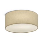 Modern ceiling light with fabric shade CNF01