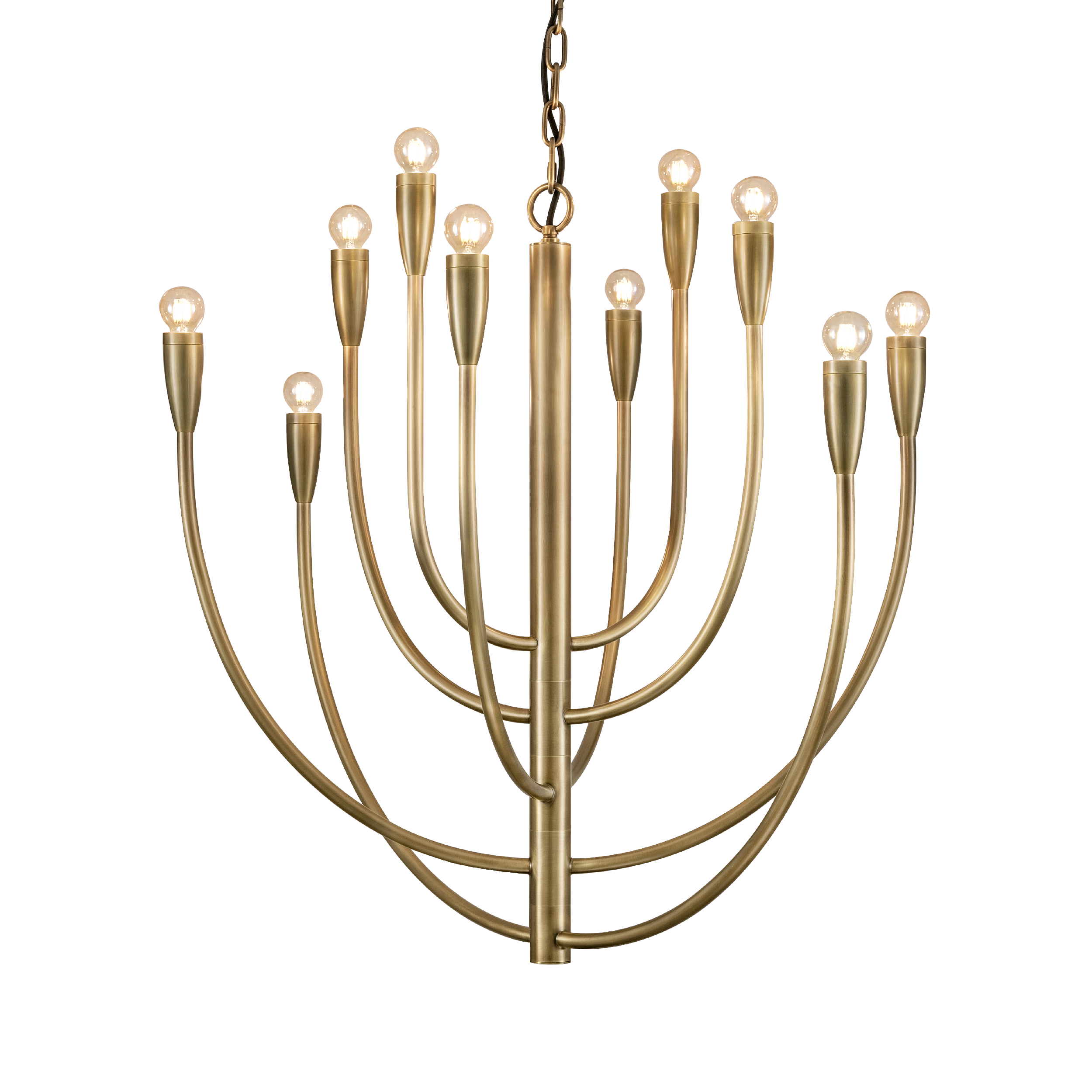 so-70-10-abr-with-xla-led-filgolf-primary Decorative brass chandelier CBN03 - Image 1