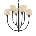 Decorative black chandelier CKN02