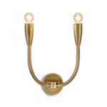 Modern brass wall lamp WBN03