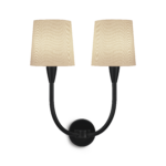 Modern black wall lamp WKN01