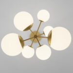 Custom custom chandelier with glass globe CNG14 - Image 4