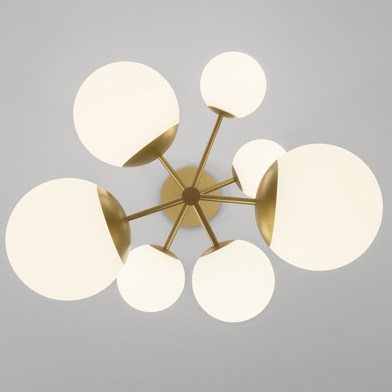 st-200-00028-1 Custom custom chandelier with glass globe CNG14 - Image 4