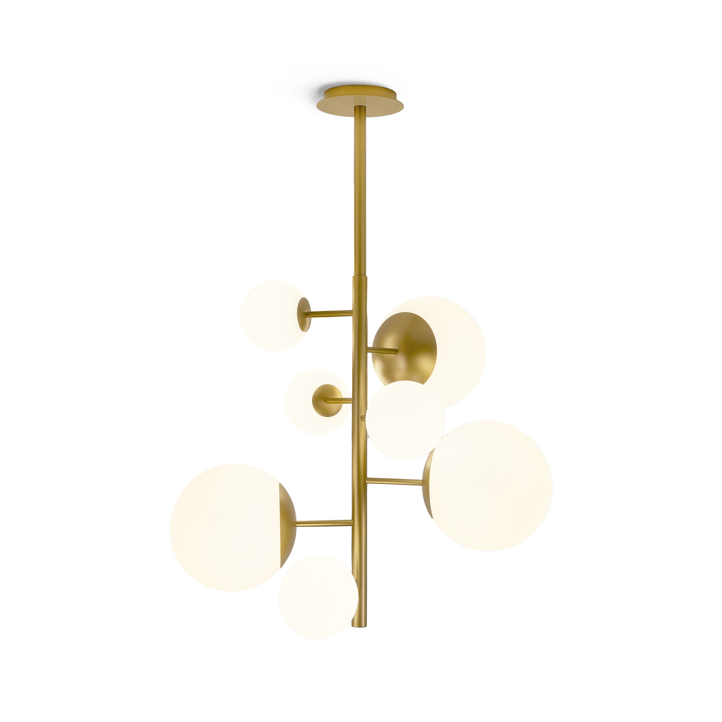 st-200-00028-primary Custom custom chandelier with glass globe CNG14 - Image 1
