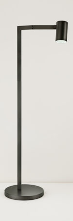 Modern black floor lamp with adjustable head FKA02 - Image 2