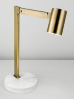 Modern brass desk lamp with adjustable head DBA02 - Image 2