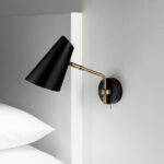 Retro bronze reading light with adjustable head RBR18 - Image 2