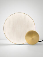 Modern brass table lamp with dimmer control TBD03 - Image 7