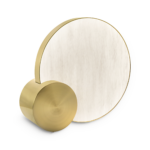 Modern brass table lamp with dimmer control TBD03