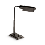 Timeless black desk lamp with adjustable head DKA01