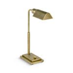 Timeless brass desk lamp with adjustable head DBA01