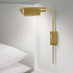 Timeless brass reading light with adjustable head RBR12 - Image 2