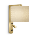 Modern champagne gold reading light RBR17