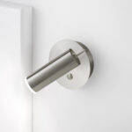 Minimalist nickel wall lamp with reading light WNR03 - Image 3