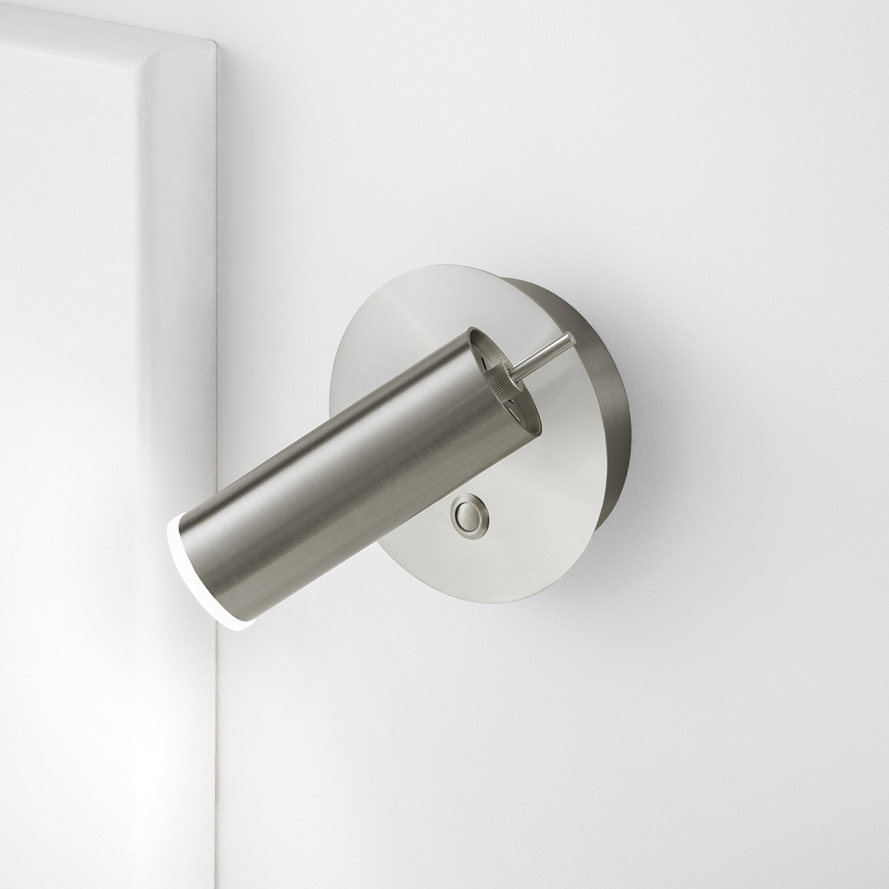 tt-200-w1-bn-1 Minimalist nickel wall lamp with reading light WNR03 - Image 3