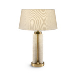 Modern brass table lamp with dimmer control TBD04