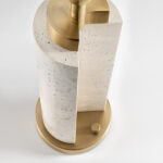 Modern brass table lamp with dimmer control TBD04 - Image 2