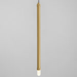 Decorative champagne gold custom ceiling light with LED light CBL03 - Image 5