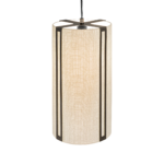 Modern ceiling light with fabric shade CNF04