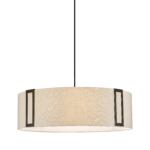 Modern ceiling light with fabric shade CNF03