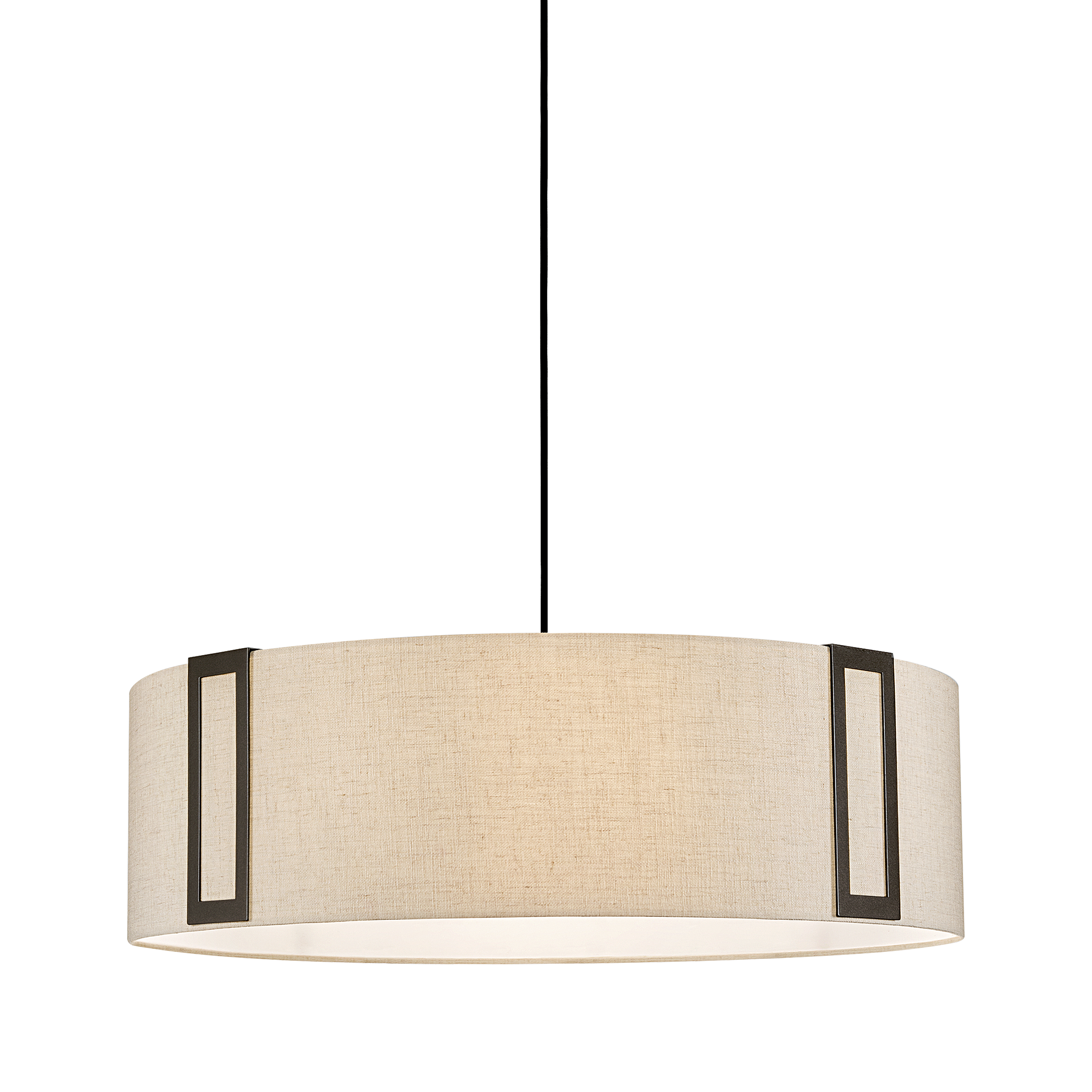 we-10-700-primary Modern ceiling light with fabric shade CNF03 - Image 1