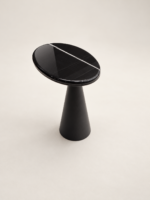 Side table with natural marble ST1220A - Image 3