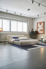 GC2216 - Channel-Tufted Block Headboard Bed - Image 2