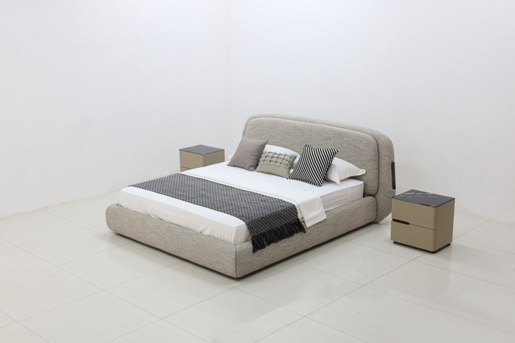 GC2543-photo-1 GC2543 - Rounded Pillow Headboard Bed - Image 1