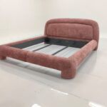 GC2559 - Arch Headboard Bed on Rounded Tube Legs