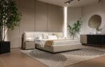 GC2565 - Channel-Tufted Wide Headboard Bed
